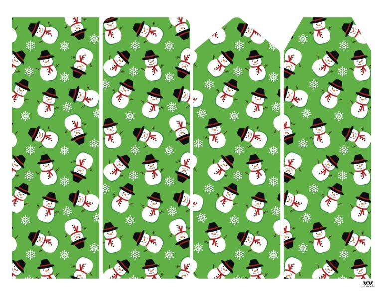 Christmas Bookmarks - 25 FREE Bookmarks | Printabulls