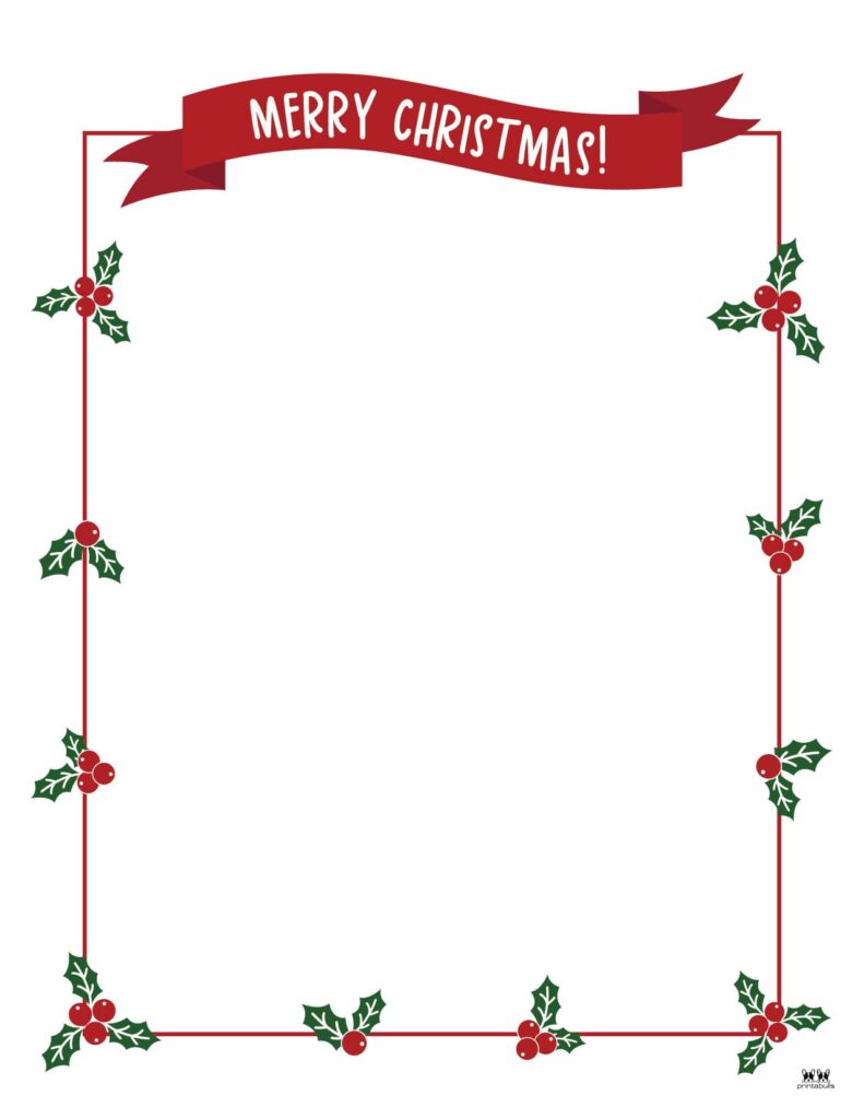 Printable-Christmas-Border-43