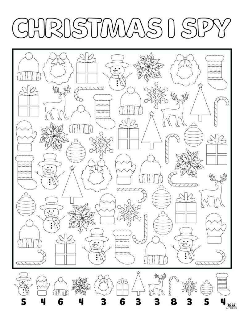 Printable-Christmas-I-Spy-Coloring-Hard