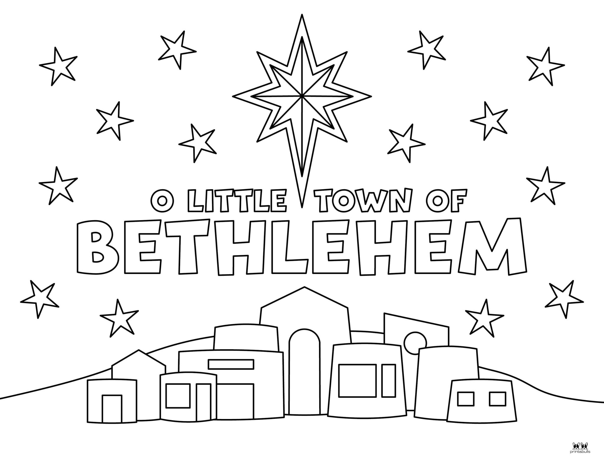 Christmas Stars - 25 FREE Printables | Printabulls