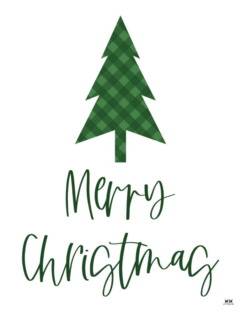 Merry Christmas Printables 25 FREE Pages Printabulls