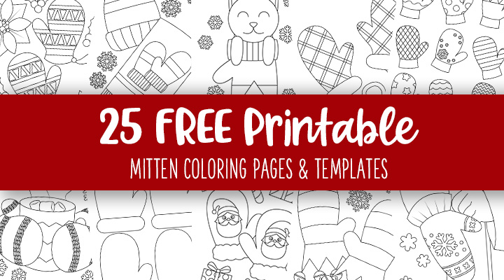Printable-Mitten-Coloring-Pages-And-Templates-Feature-Image