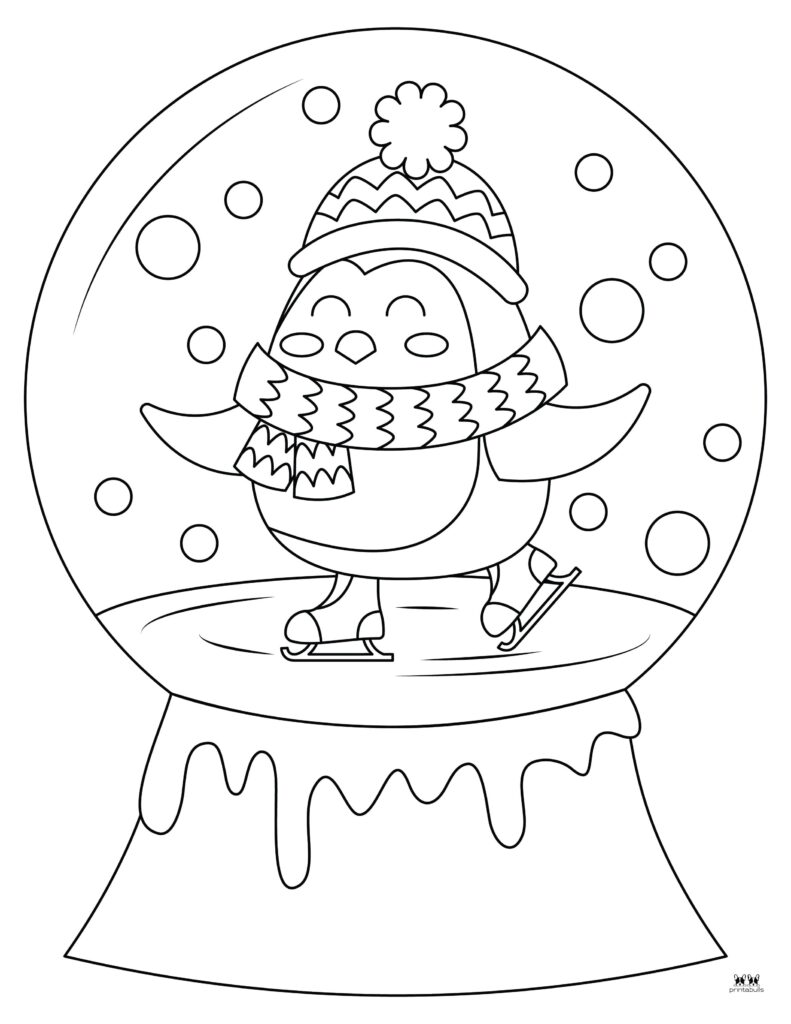 Printable-Snow-Globe-Coloring-Page-4