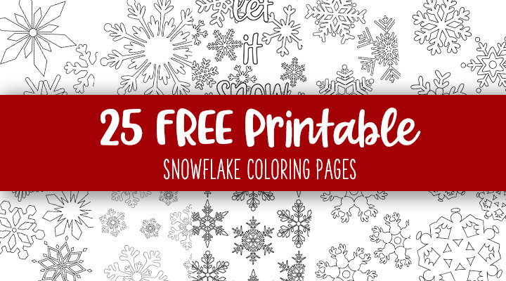 Paper Snowflake Templates, Free Printable Templates & Coloring Pages