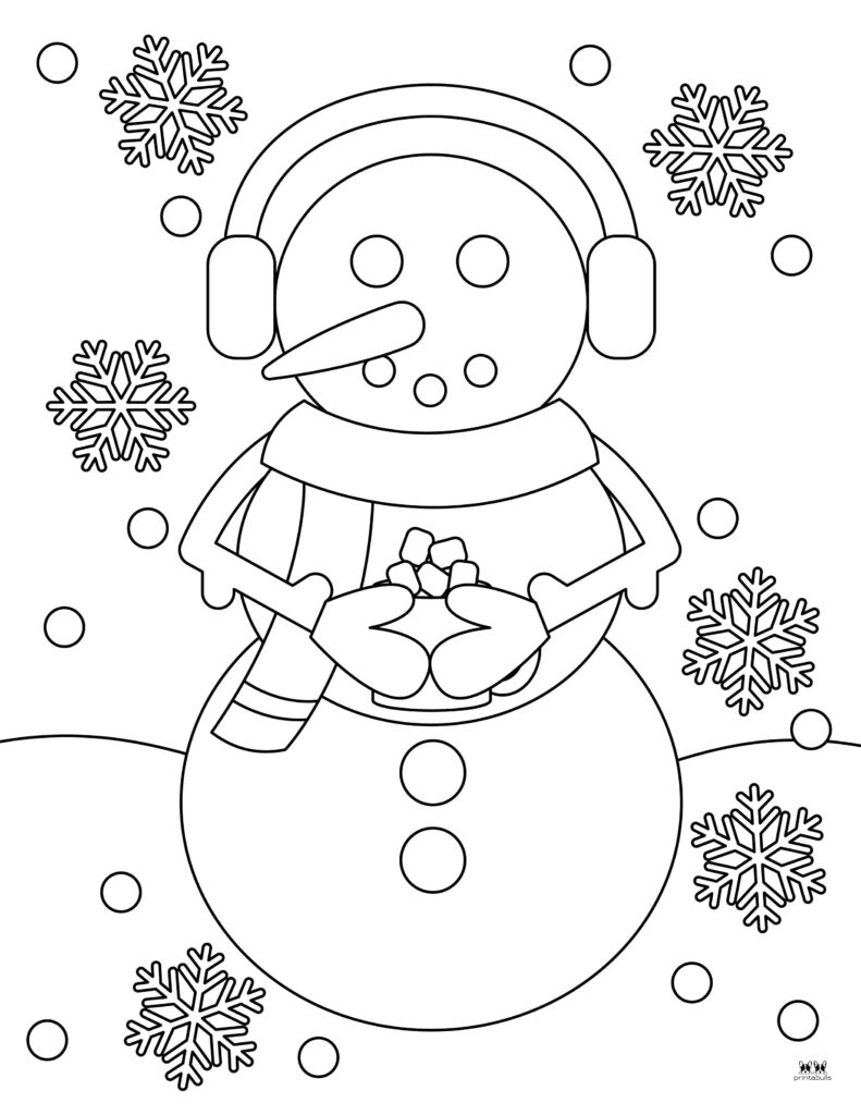 Printable-Snowman-Coloring-Page-3