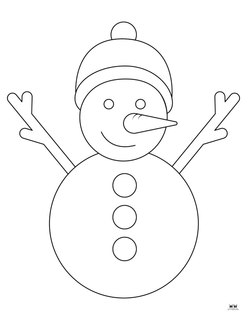 Printable-Snowman-Template-2
