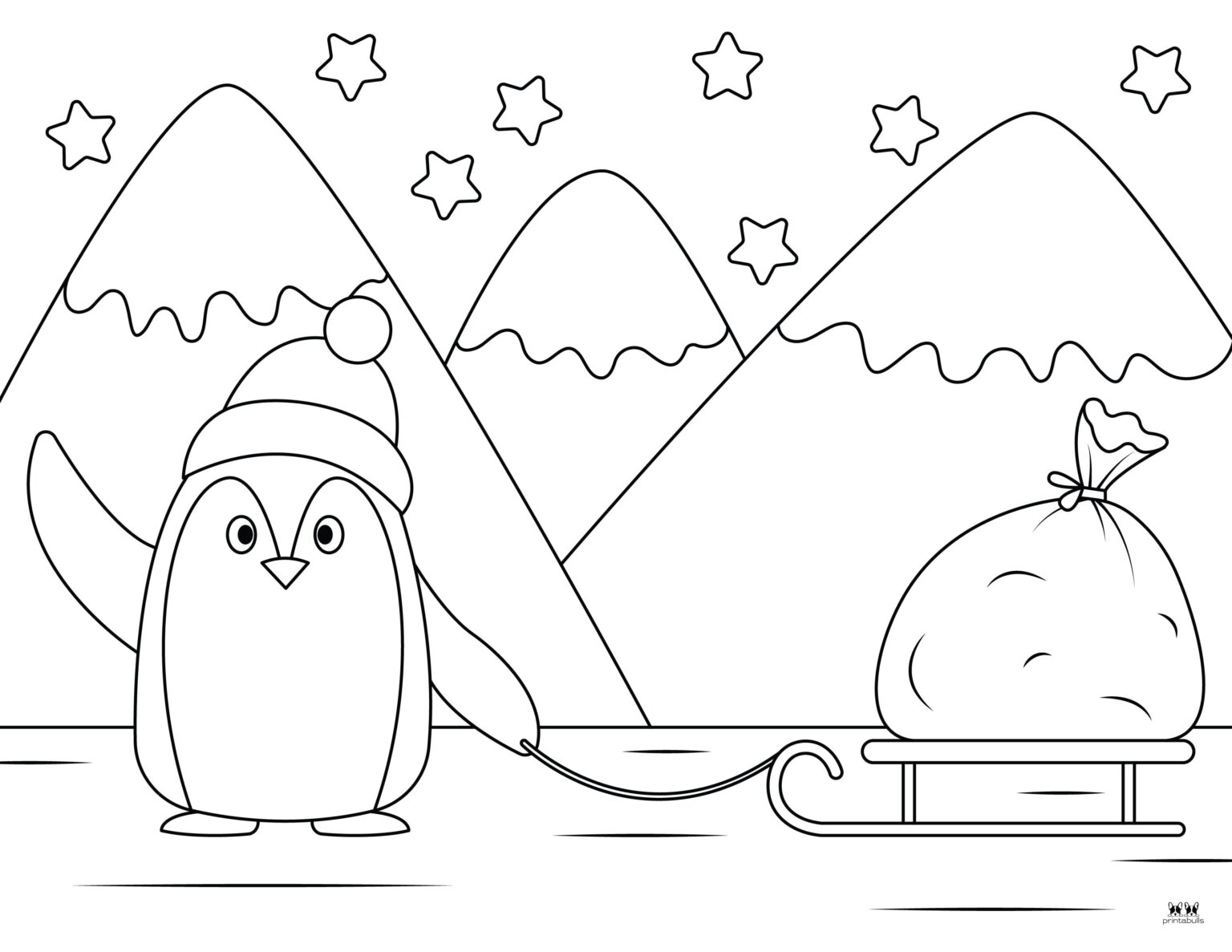 Santa Hat Templates & Coloring Pages - FREE | Printabulls