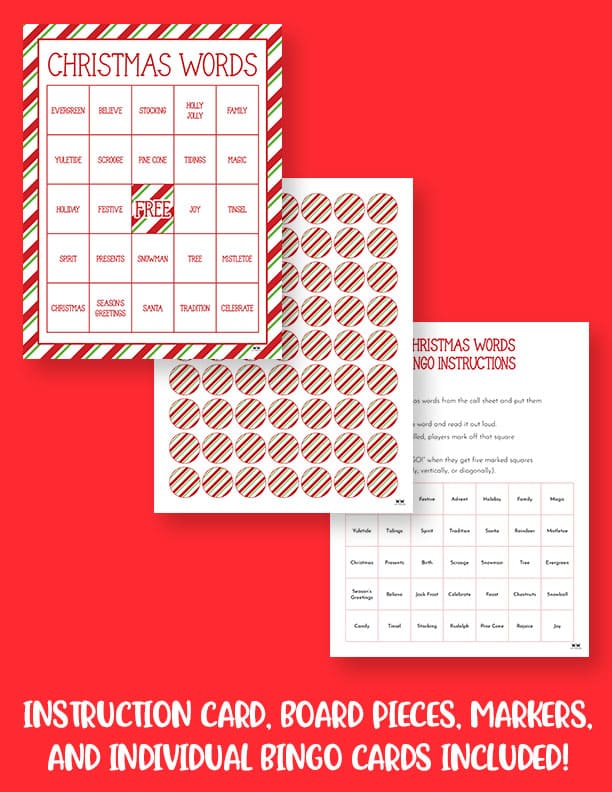 Printable-Christmas-Bingo-Game-Words