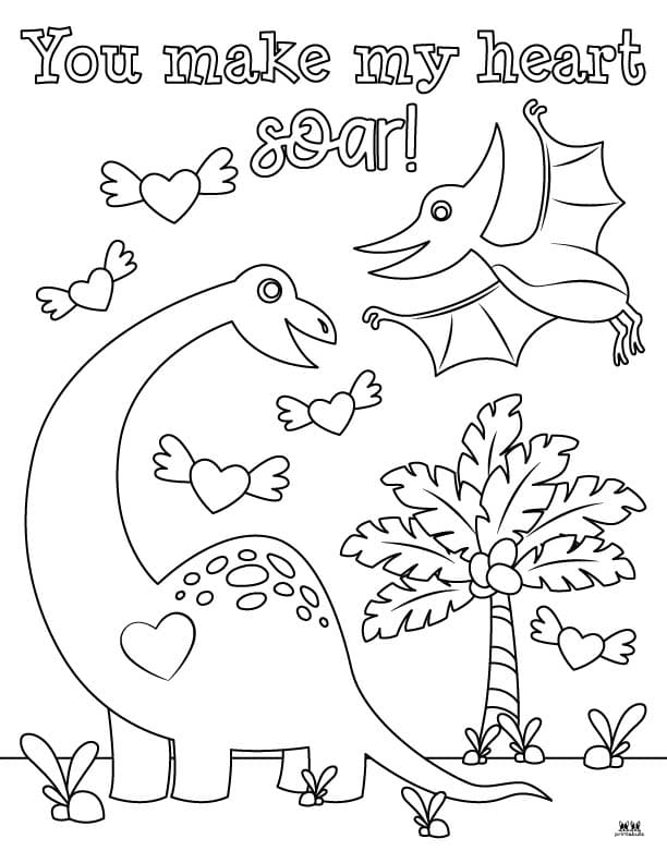 Printable-Dinosaur-Valentine-Coloring-Page-5