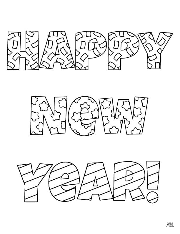 Printable-New-Year-Coloring-Page-2