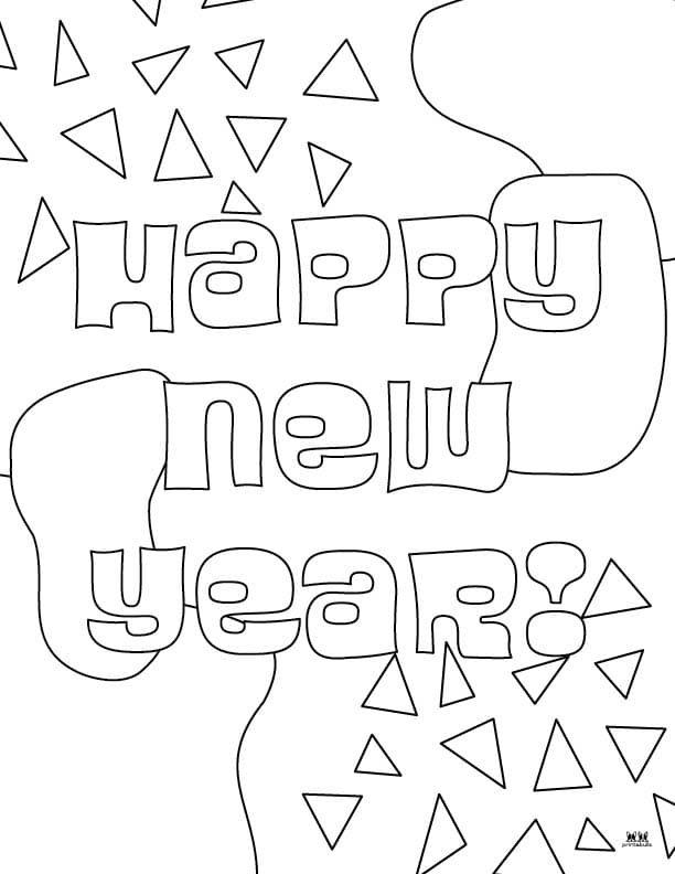 Printable-New-Year-Coloring-Page-9