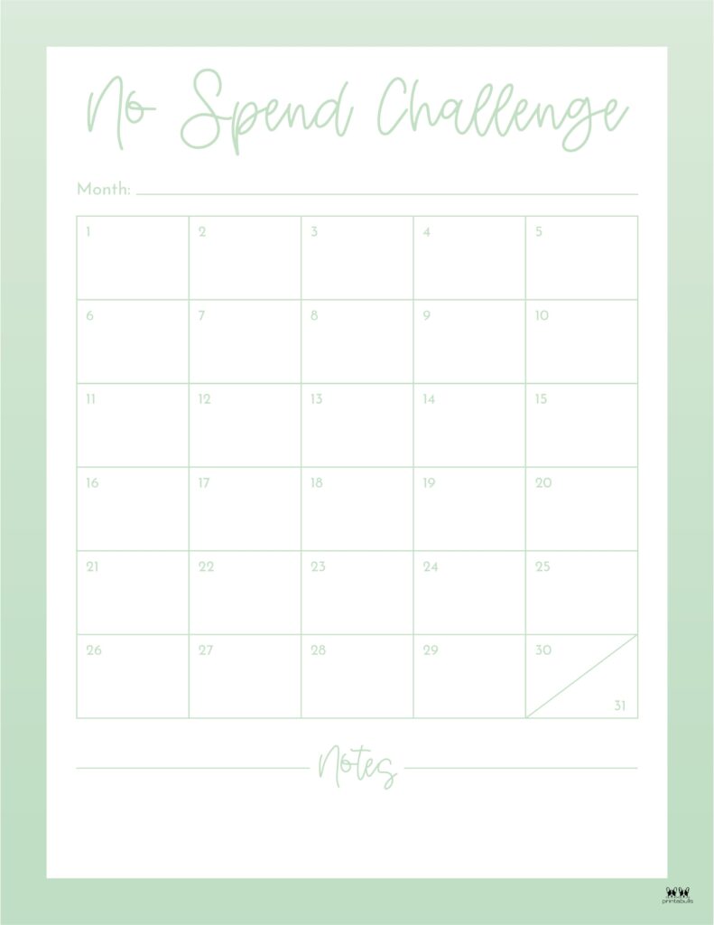 Printable-No-Spend-Challenge-9