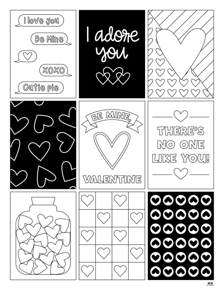 Printable Valentine's Day Cards - 250+ Free Printables | Printabulls