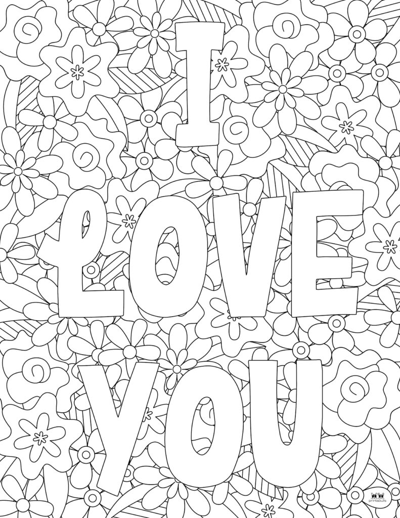 Printable Valentine_s Day Coloring Page-Page 100