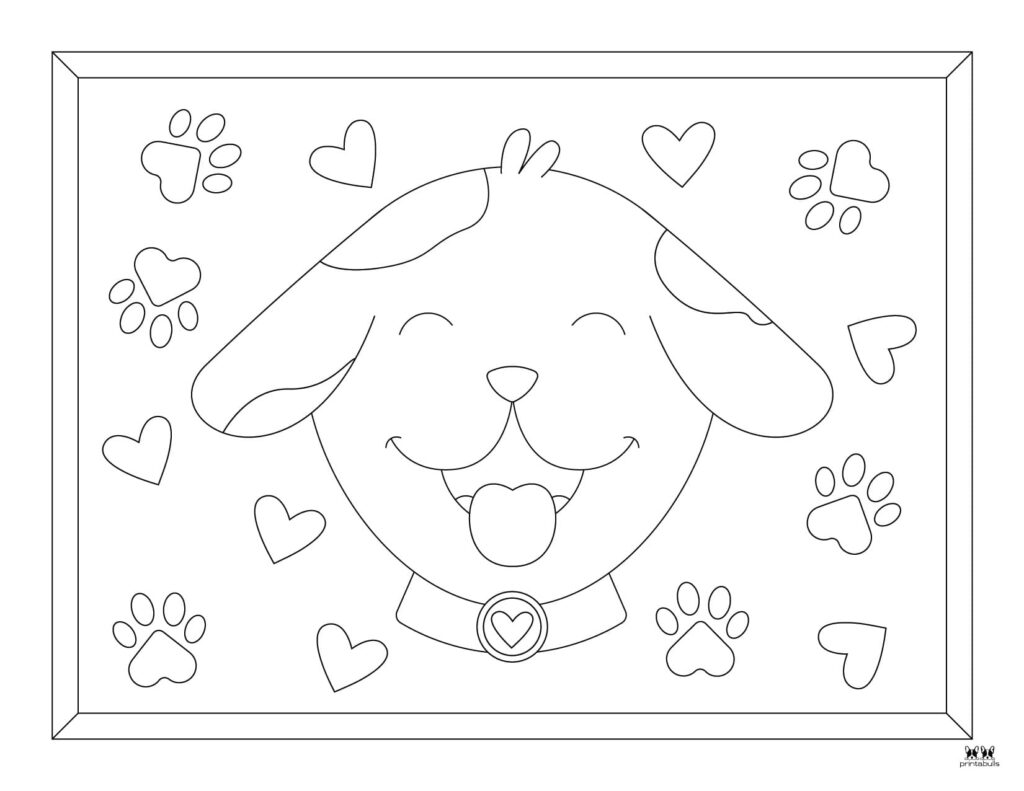 Printable Valentine_s Day Coloring Page-Page 32