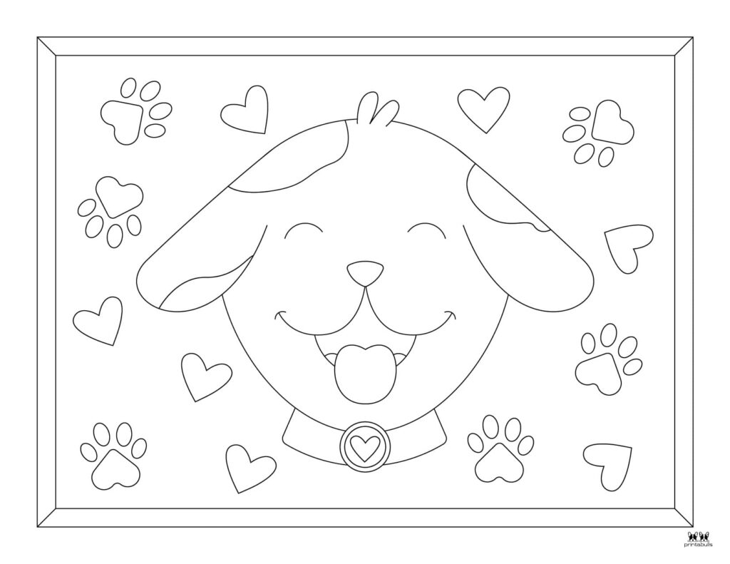 Printable Valentine_s Day Coloring Page-Page 32
