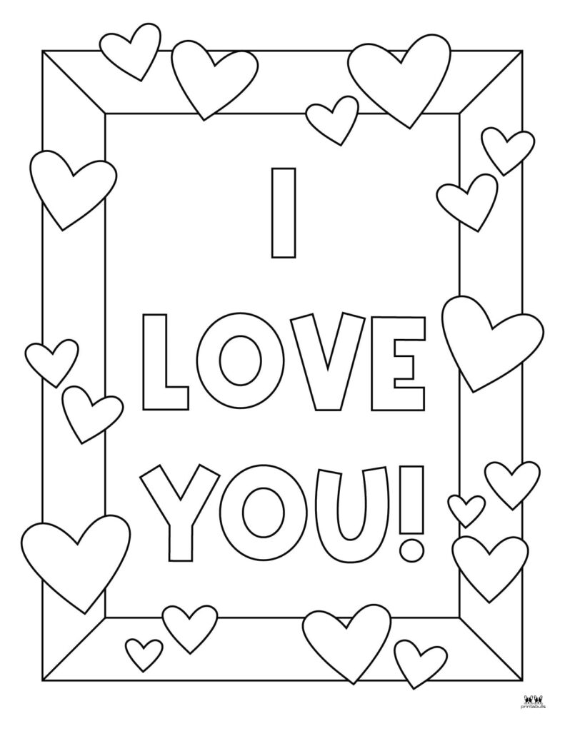 Printable Valentine_s Day Coloring Page-Page 43