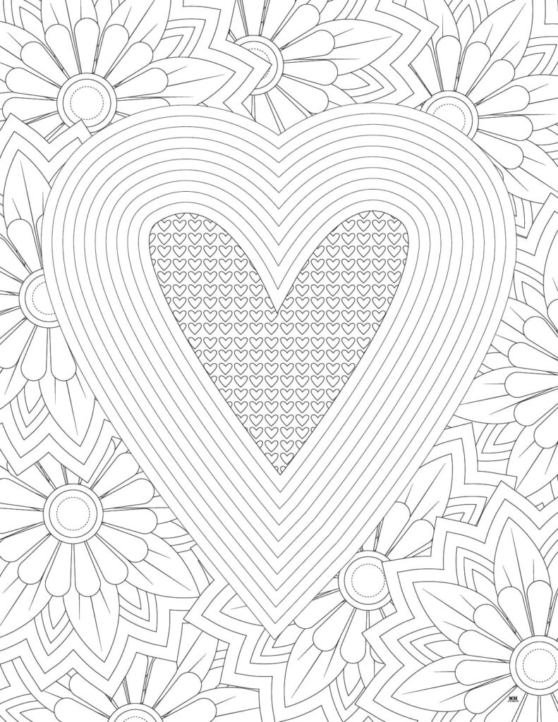 Printable Valentine_s Day Coloring Page-Page 52