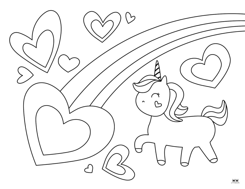 Printable Valentine_s Day Coloring Page-Page 53