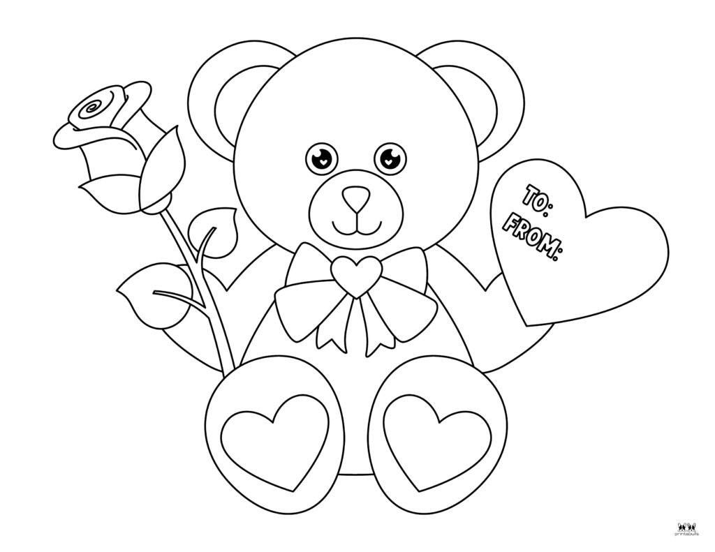 Printable Valentine_s Day Coloring Page-Page 60
