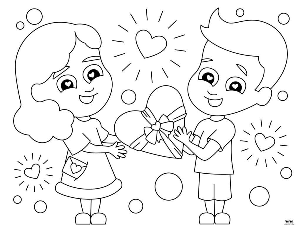 Printable Valentine_s Day Coloring Page-Page 71