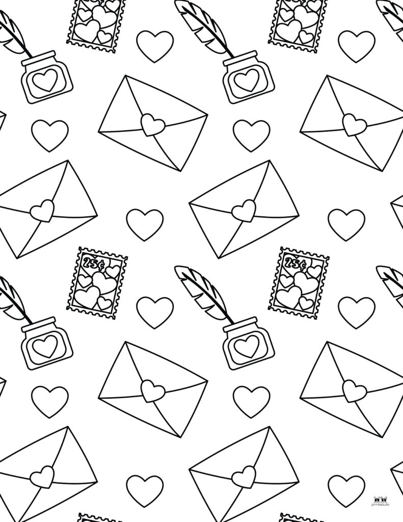 Printable Valentine_s Day Coloring Page-Page 80