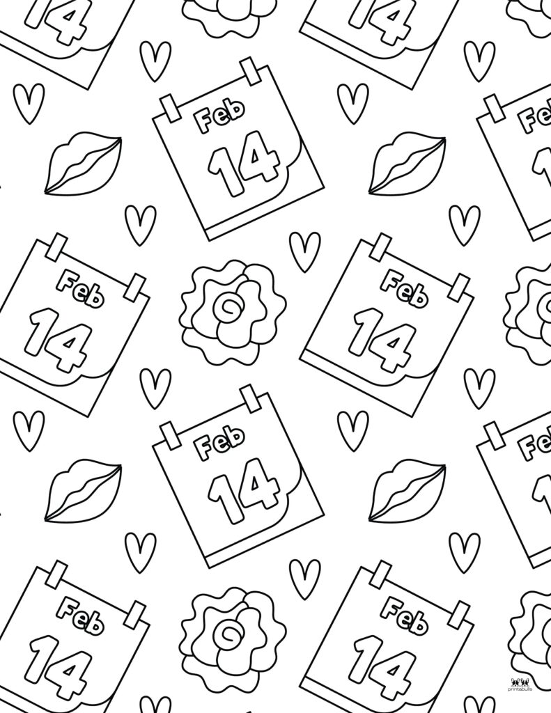 Printable Valentine_s Day Coloring Page-Page 82