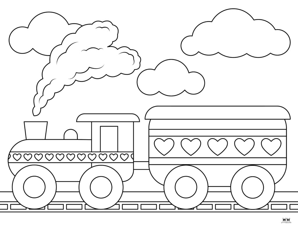 Printable Valentine_s Day Coloring Page-Page 90