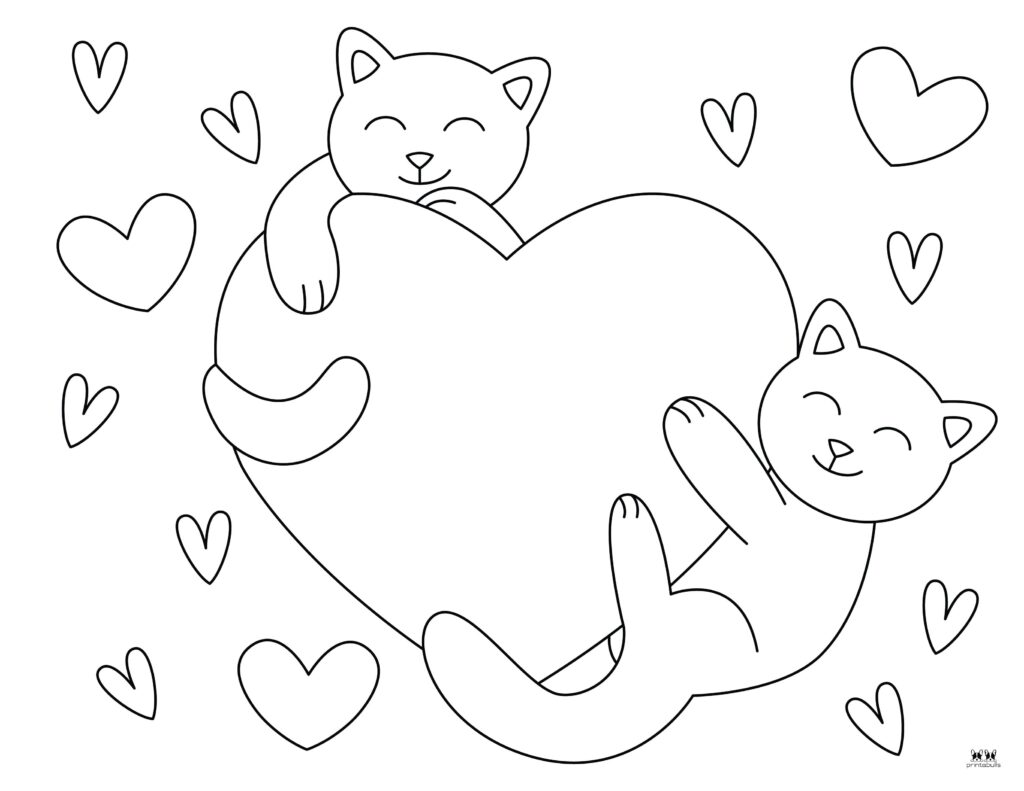 Printable Valentine_s Day Coloring Page-Page 93
