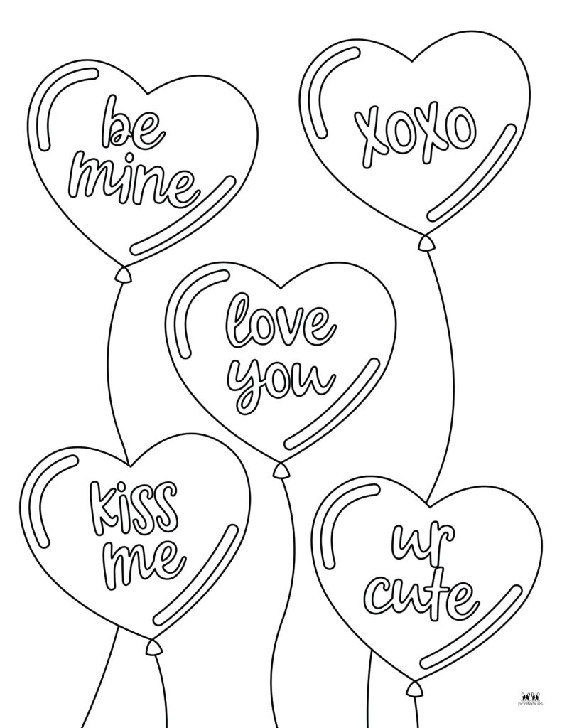 Printable Valentine_s Day Coloring Page-Page 95