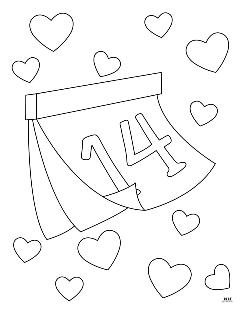 Printable Valentine_s Day Coloring Page-Page 98