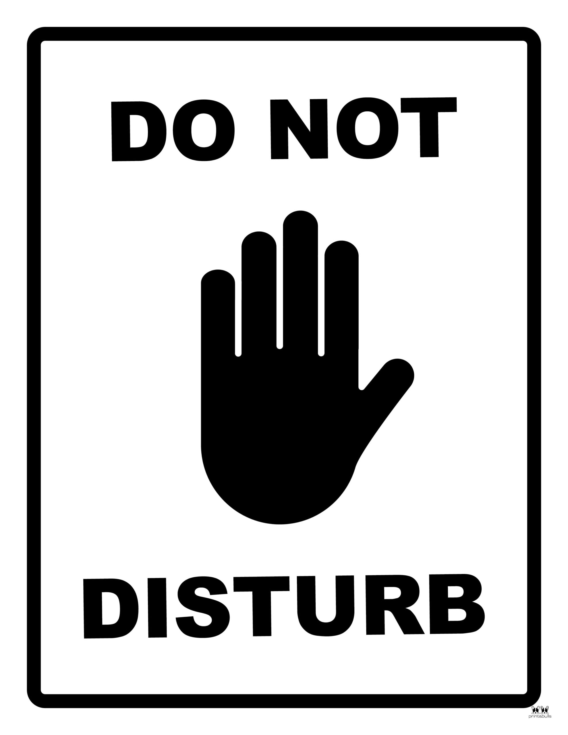 Do Not Disturb Signs 25 FREE Printables Printabulls Do Not Disturb Signs 25 FREE Printables Printabulls