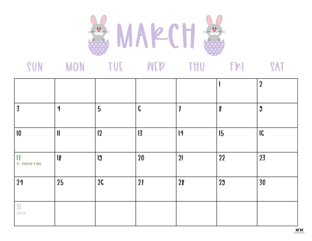 Printable-March-2024-Calendar-Style-10-Easter
