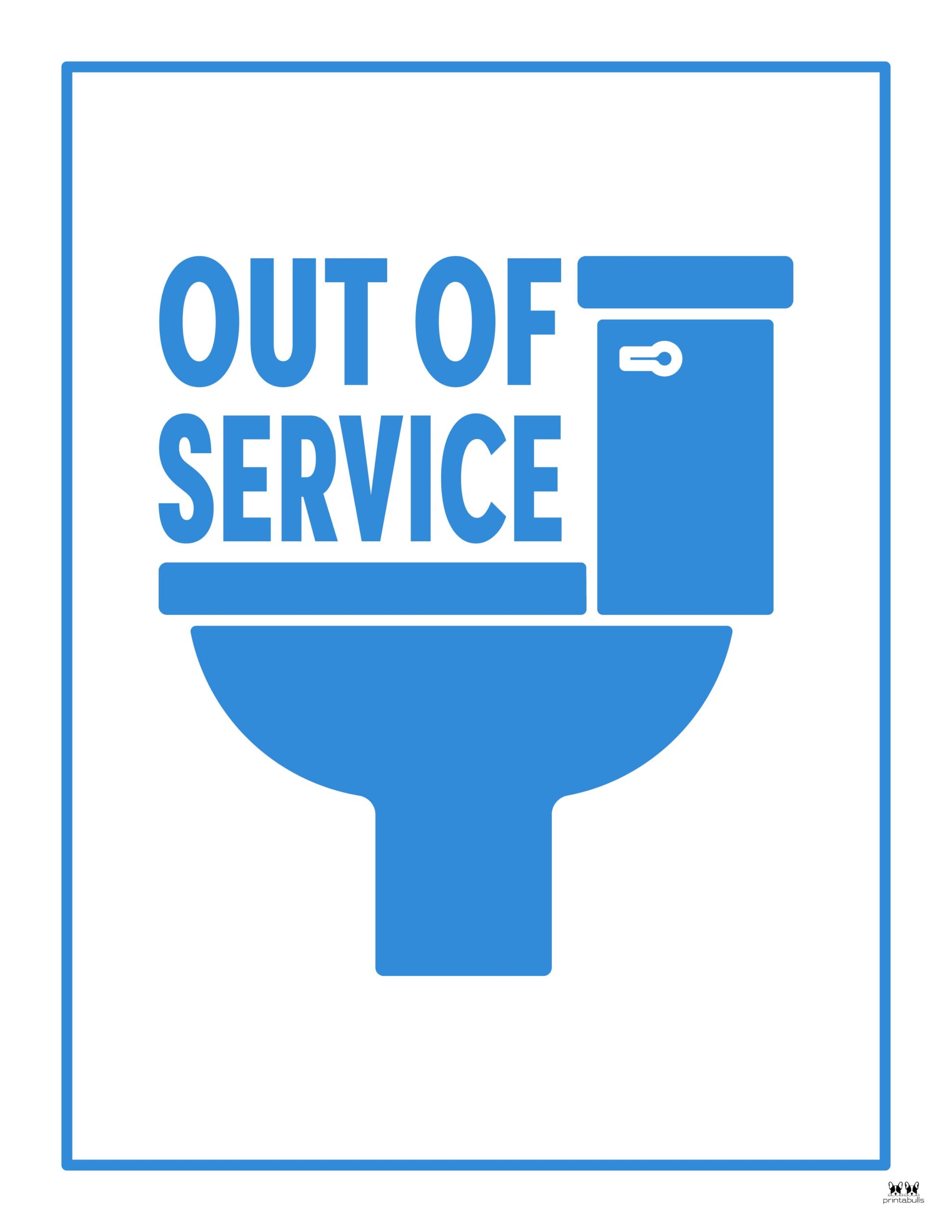 Out Of Service Signs 25 FREE Printables Printabulls
