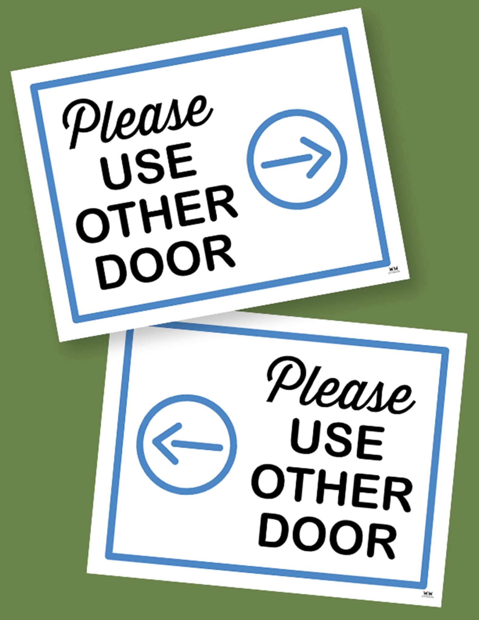 Please Use Other Door Signs 15 FREE Signs Printabulls