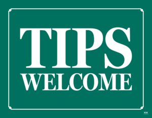 Tip Jar Signs 12 FREE Printables - Printable Tip Jar Sign 7 300x232 