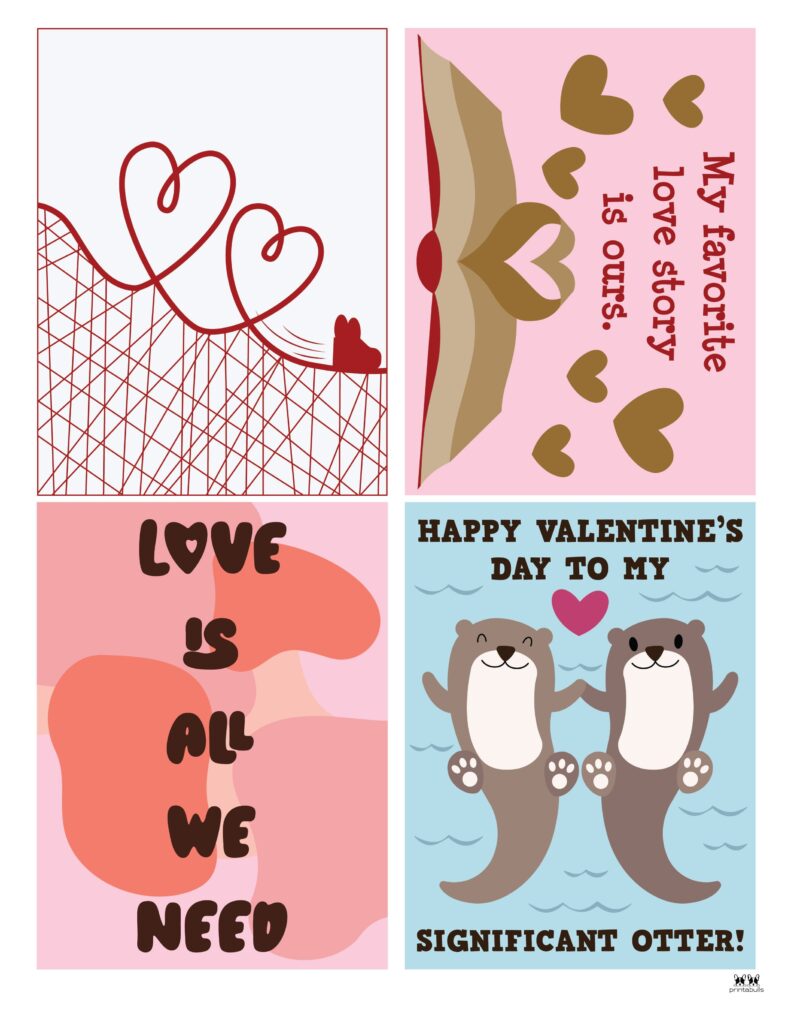 Happy Valentine's Day to My Significant Otter - Greeting Card