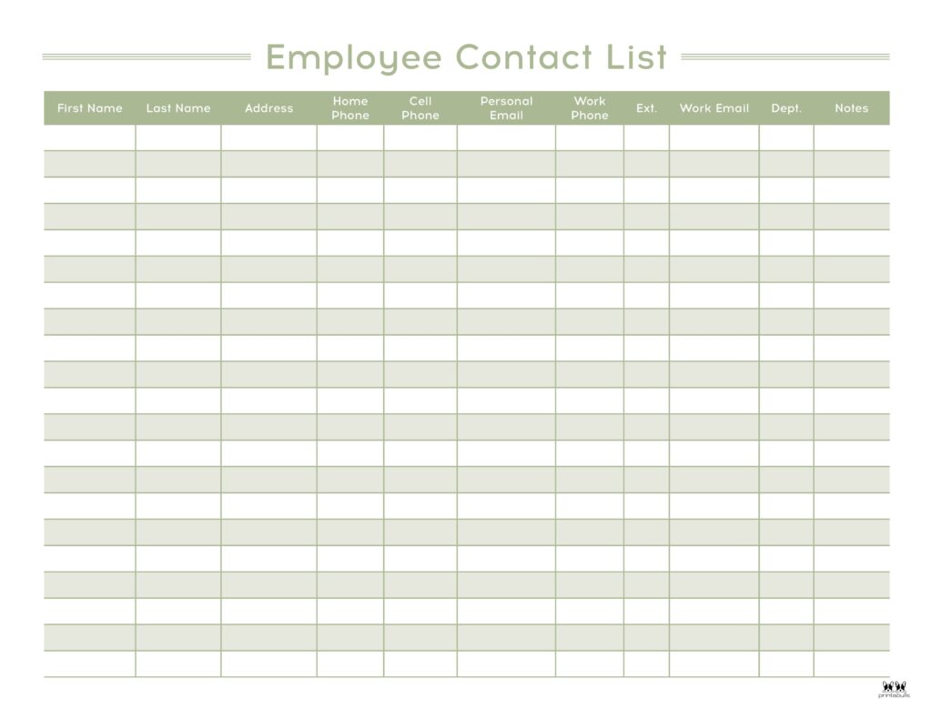 Printable-Employee-Contact-List-Template-1