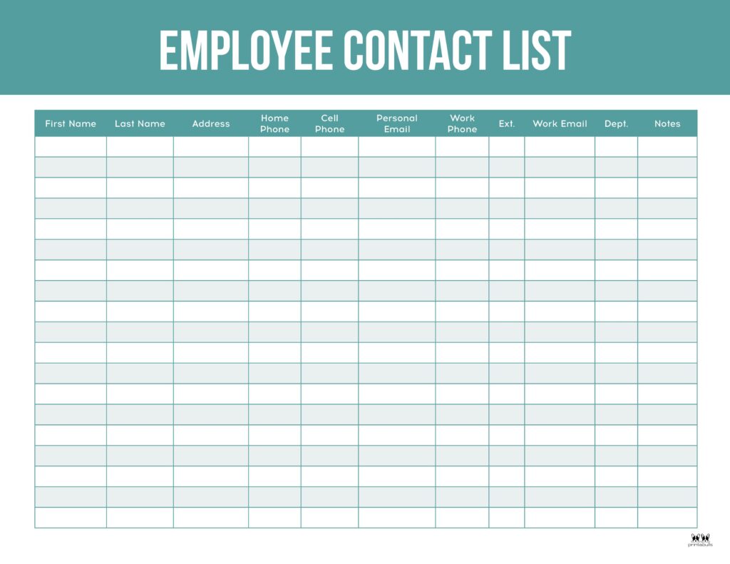 Printable-Employee-Contact-List-Template-2