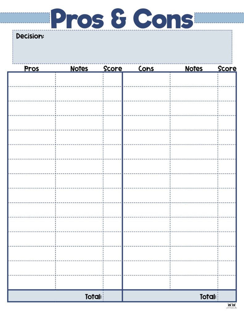Printable-Pros-And-Cons-List-Template-13