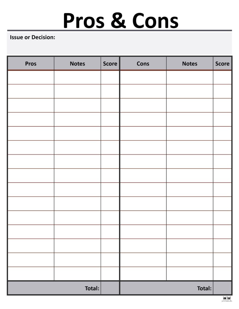 Printable-Pros-And-Cons-List-Template-18