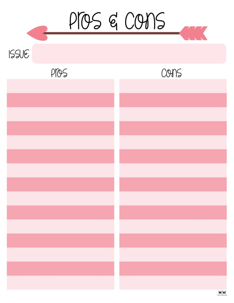 Printable-Pros-And-Cons-List-Template-2