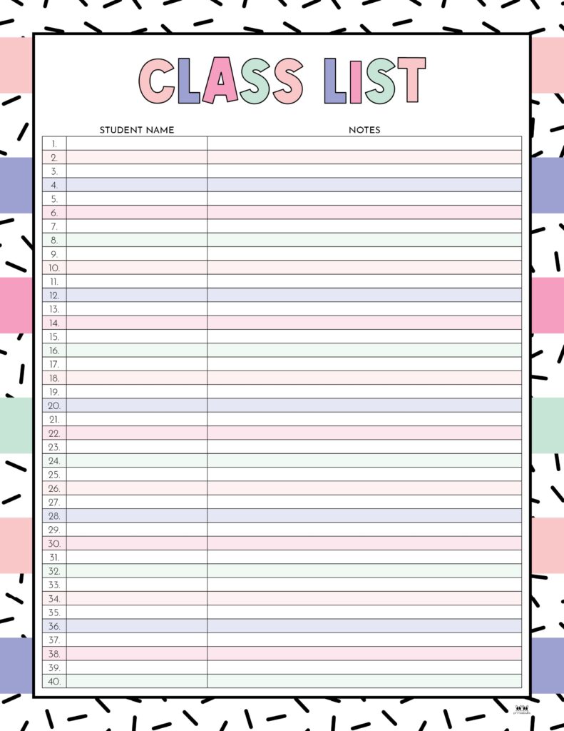 Printable-Class-List-Template-4
