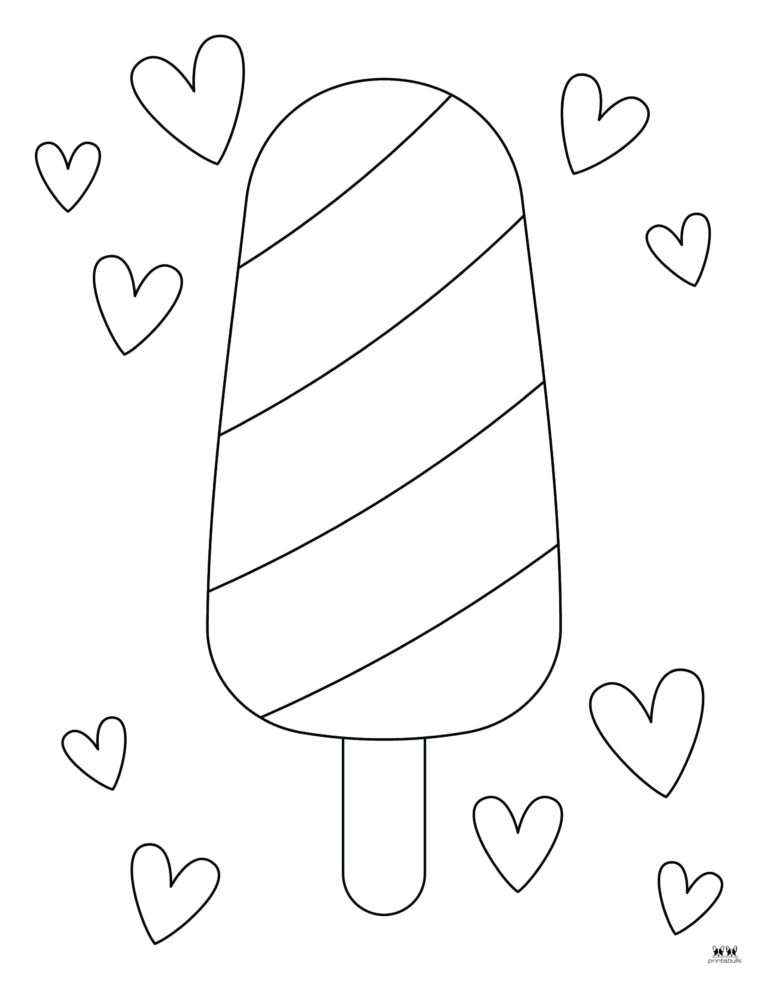 Popsicle Coloring Pages 25 FREE Printables Printabulls Popsicle Coloring Pages 25 FREE Printables Printabulls