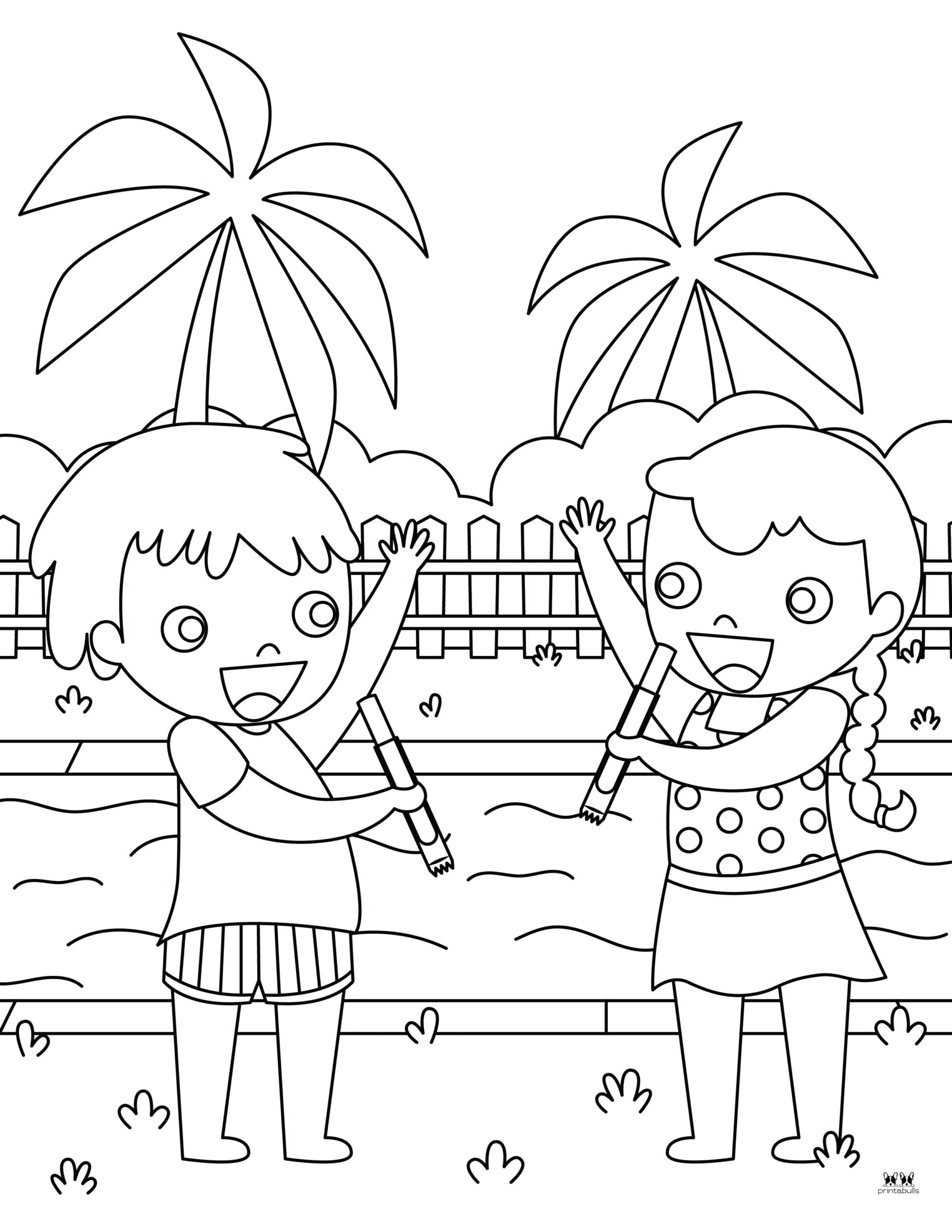 Popsicle Coloring Pages - 25 FREE Printables | Printabulls