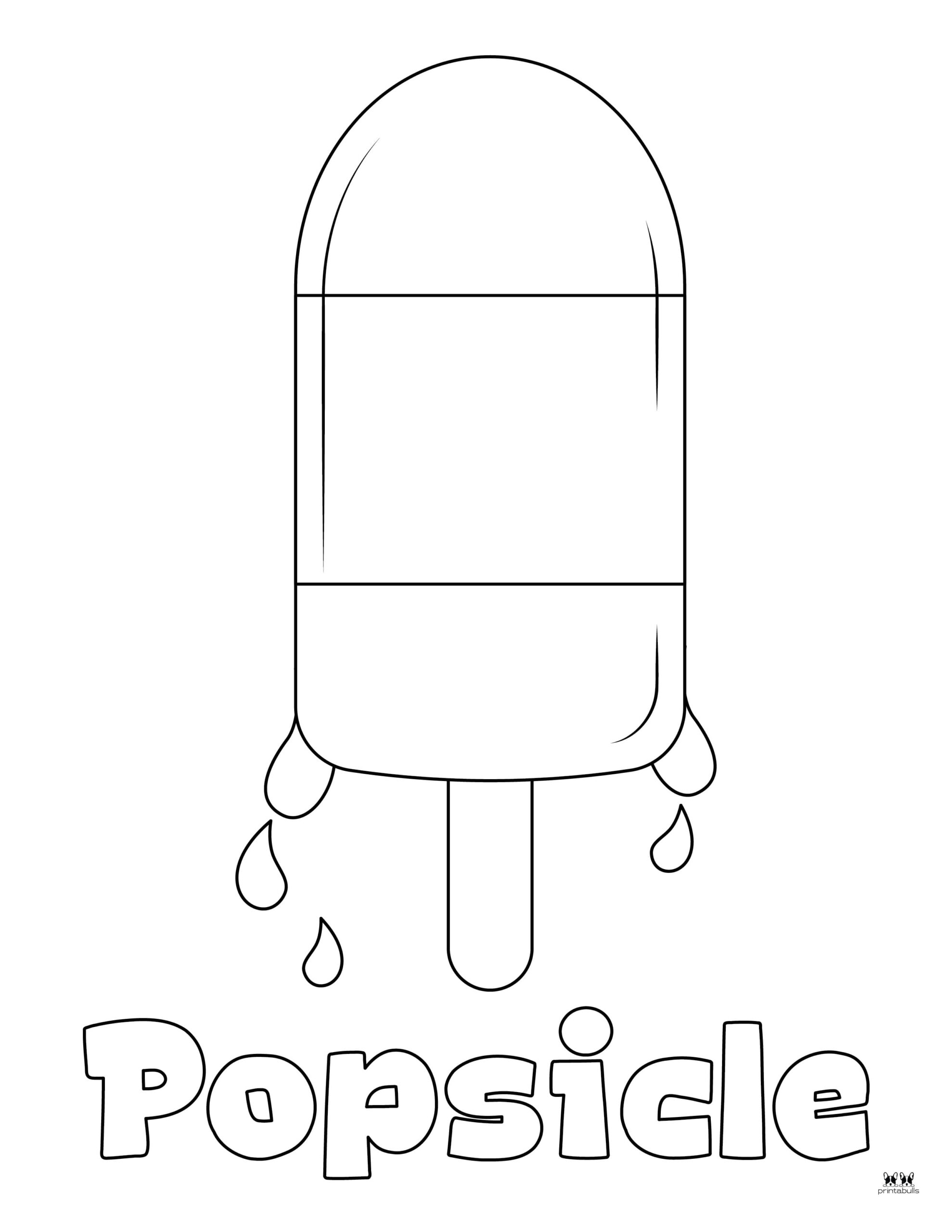Popsicle Coloring Pages 25 FREE Printables Printabulls Popsicle Coloring Pages 25 FREE Printables Printabulls