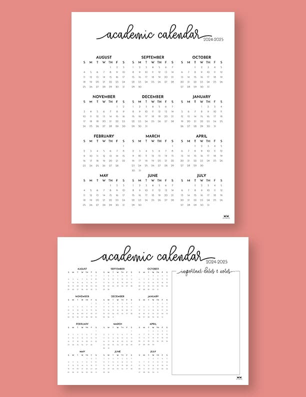 Printable-2024-2025-Academic-Calendar-2