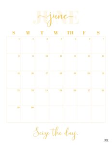 June 2025 Calendars - 107 FREE Printables | Printabulls