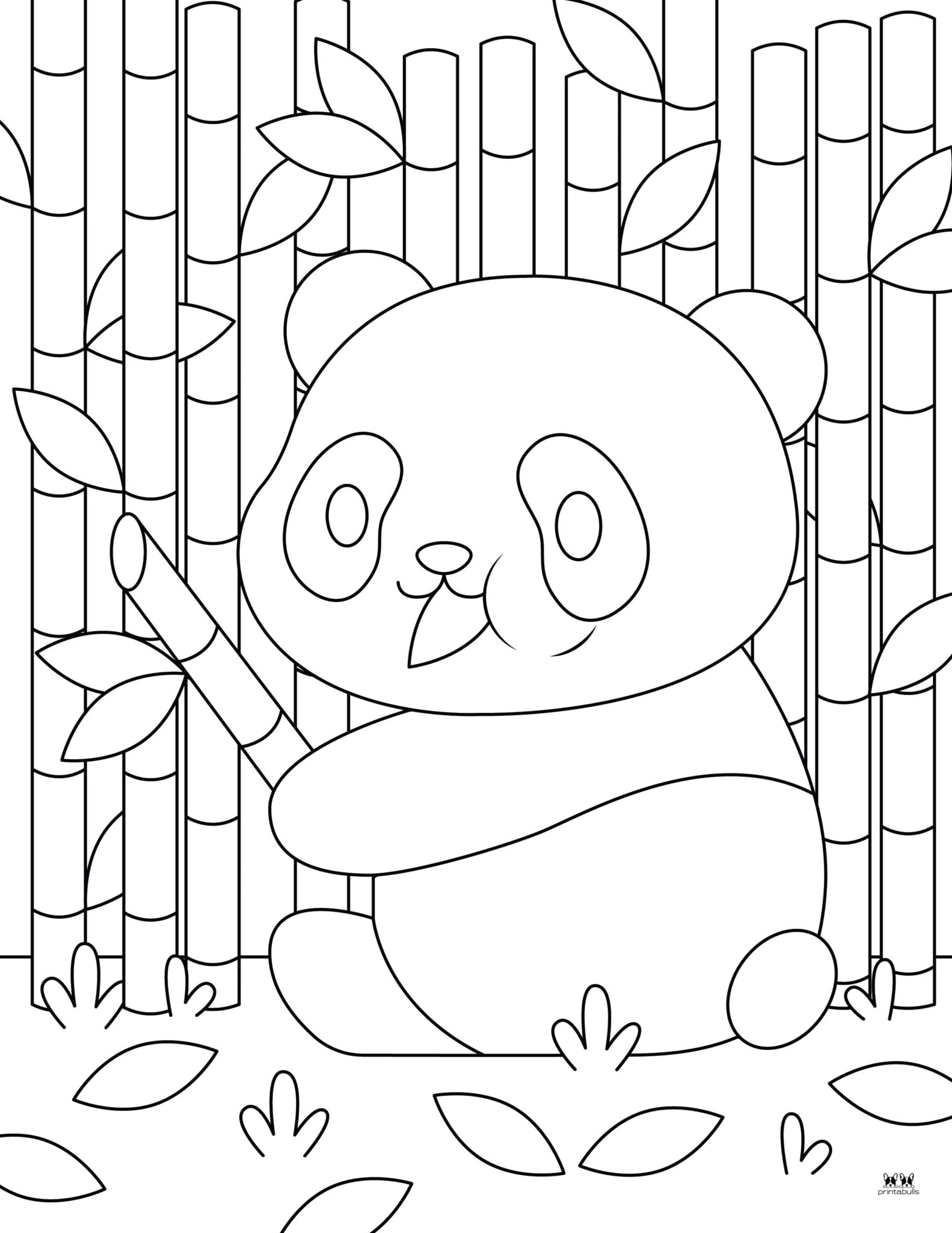 Panda Coloring Pages - 25 FREE Printables - PrintaBulk