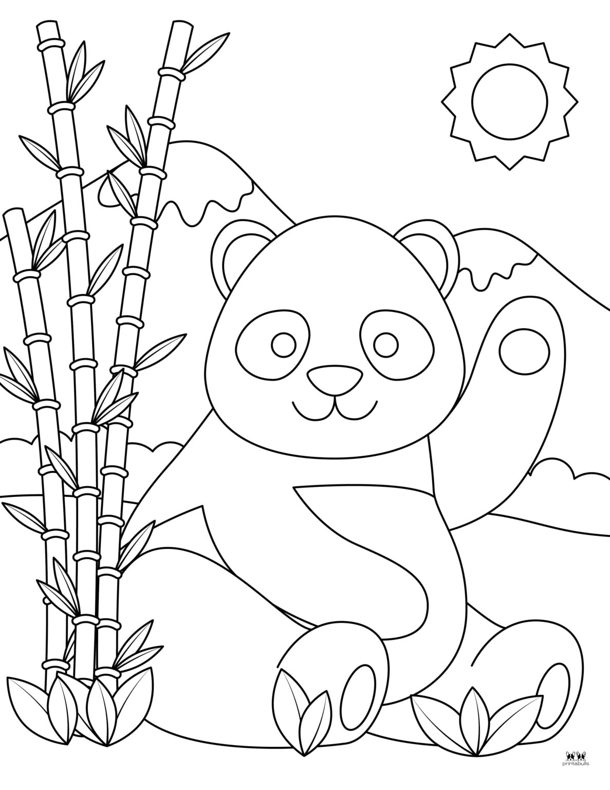 Panda Coloring Pages 25 FREE Printables Printabulls